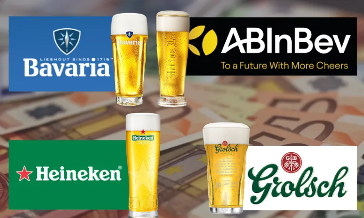 Bierprijzen horeca 2025