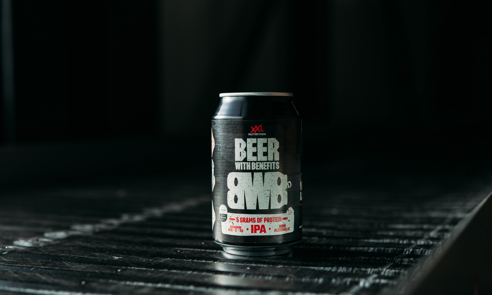 Blikje sportbier van XXL Nutrition
