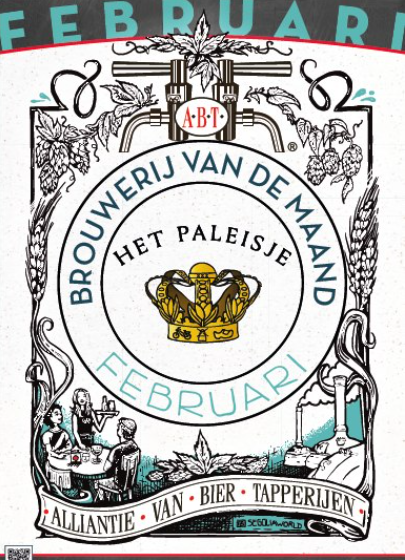 Poster brouwerij van de maand februari ABT