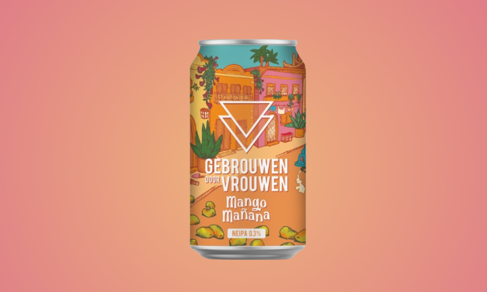 Gebrouwen door Vrouwen lanceert alcoholarme Mango NEIPA