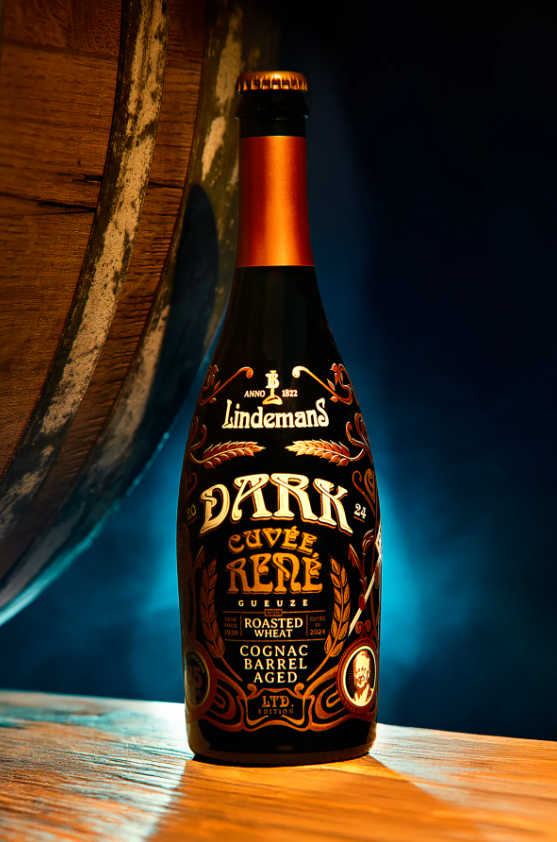 Lindemans lanceert Gueuze Dark Cuvée René