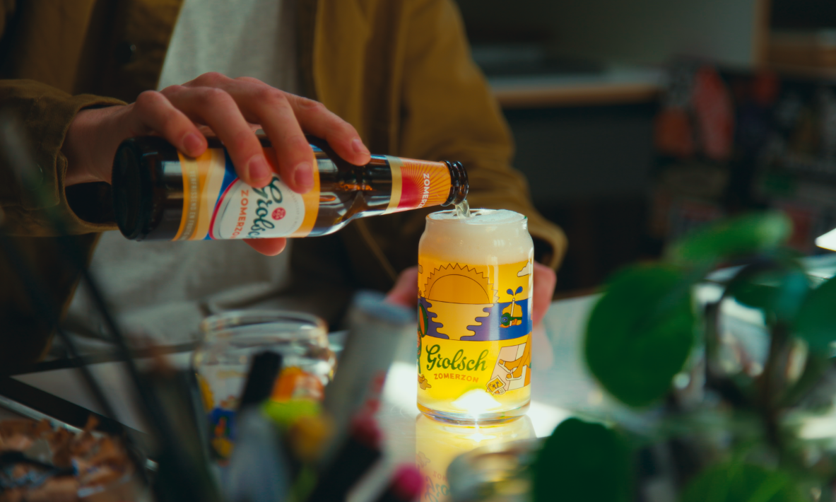 Zomerzon in een glas: Grolsch x Timber Sommerdijk