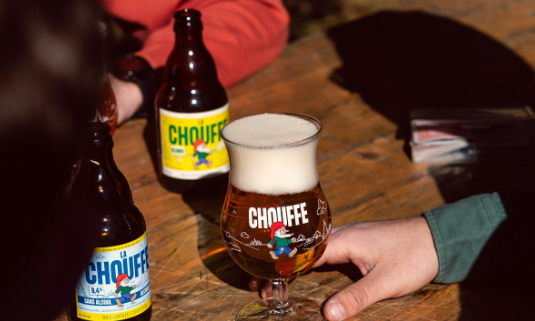 Nieuw Chouffe etiket en glas sinds 2025