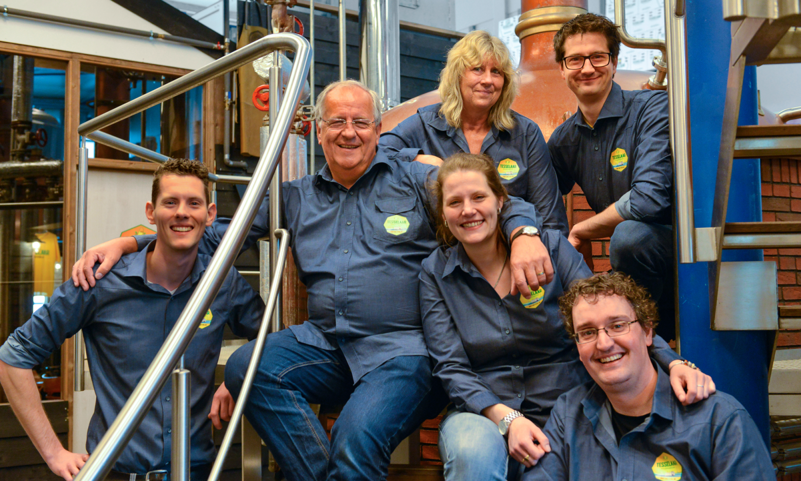 Familiefoto van Tesselaar Familiebrouwerij Diks Familiefoto van Tesselaar Familiebrouwerij Diks