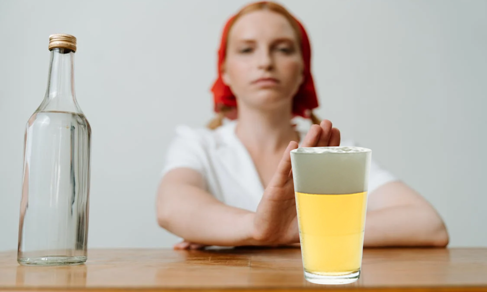 Meisje wil geen bier