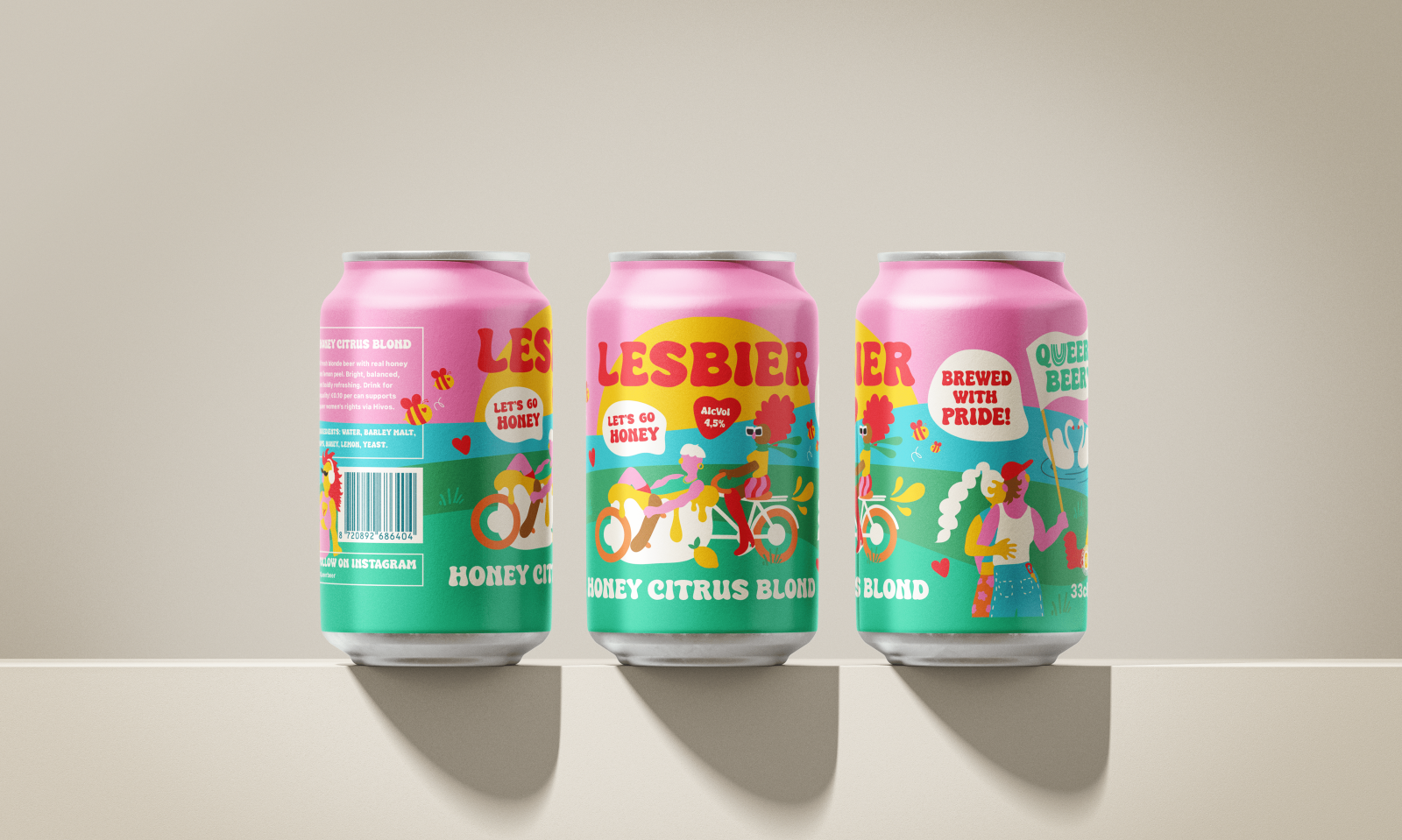 Queer Beer lanceert tweede bier: Lesbier Queer Beer lanceert tweede bier: Lesbier