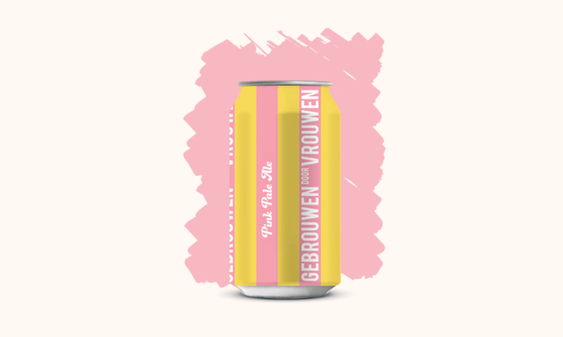 Pink Pale Ale gebrouwen door vrouwen voor Pride Amsterdam