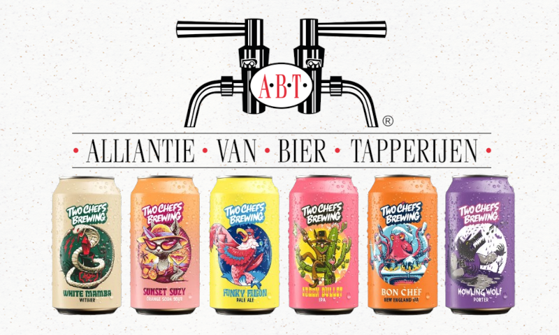 Two Chefs Brewing is de ABT brouwerij van de maand augustus 2025