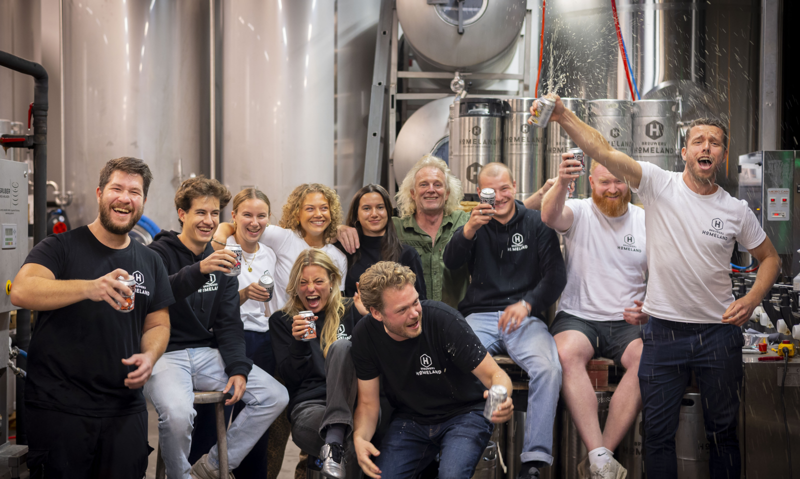 Brouwerij Homeland team