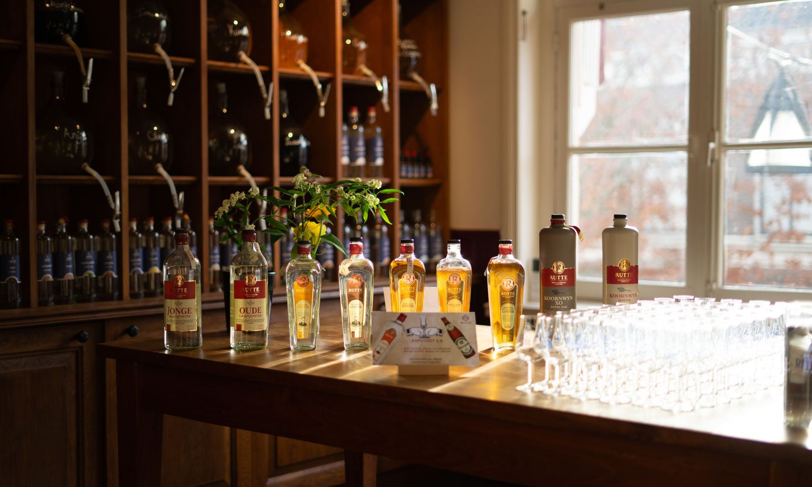 Verschillende Rutte dranken