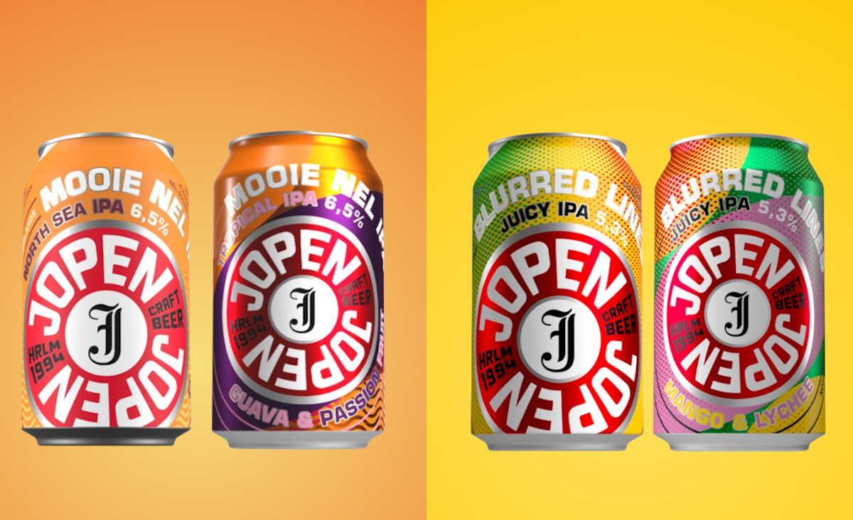 Jopen Bier breidt succesvolle IPA-assortiment uit met twee tropische smaakvarianten