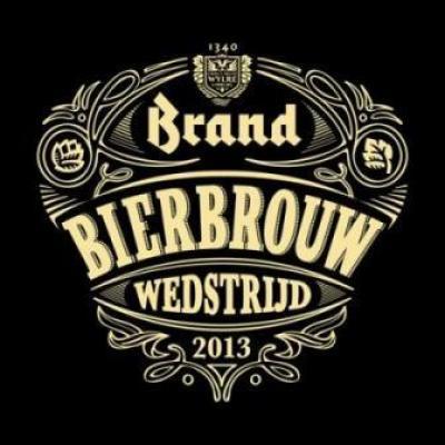 Brand bierbrouw wedstrijd logo Brand bierbrouw wedstrijd logo