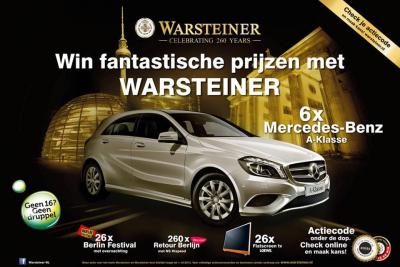 Warsteiner actie