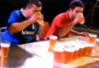 dode bij bierdrinkwedstrijd