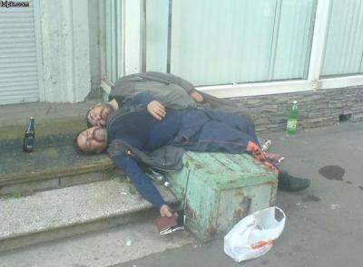dronken mannen