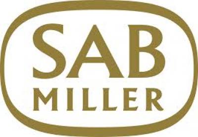 Bierverkoop van SABMiller is licht gestegen