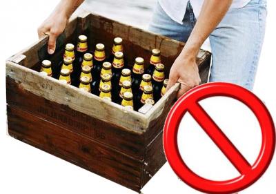 Verbod op bierkoeriers