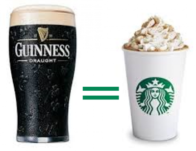 Starbucks heeft koffie met Guinness smaak