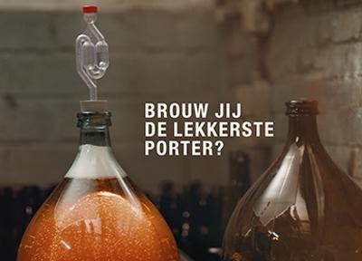 Brand Bierbrouwwedstrijd 2016 Beste Porter