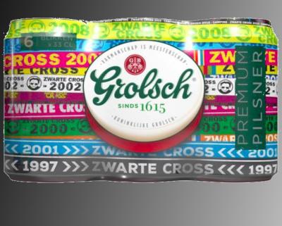 Zwarte Cross Grolsch blik binnenkort verkrijgbaar!