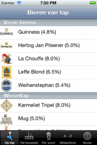 Bier app Biernavigatie | biernet.nl