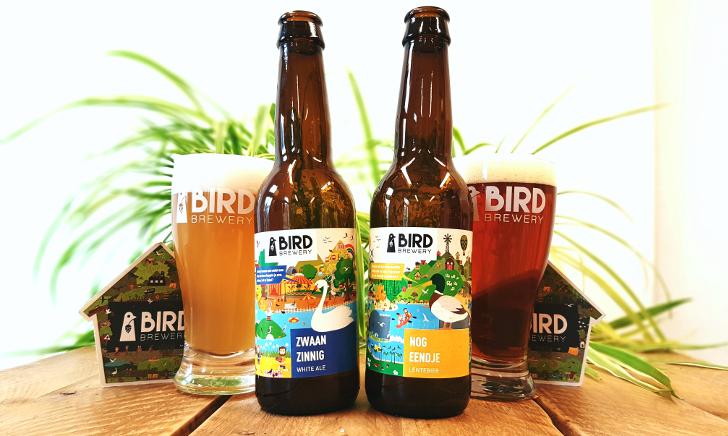 Bird Brewery met seizoensbieren Nog Eendje en Zwaanzinnig uit Bird Brewery met seizoensbieren Nog Eendje en Zwaanzinnig uit
