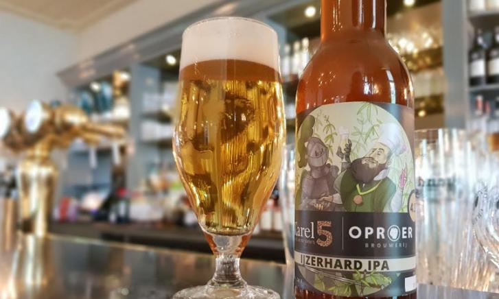 IJzerhard IPA uitgeschonken IJzerhard IPA uitgeschonken
