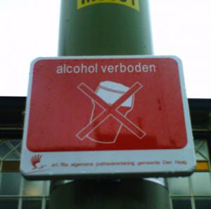 Alcohol op het werk is goed!