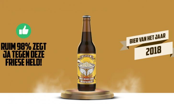 Grutte Pier Elixer is het Mitra bier van het jaar 2018 Grutte Pier Elixer is het Mitra bier van het jaar 2018