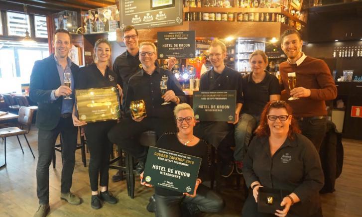 Heineken Gouden Fust voor Hotel de Kroon Heineken Gouden Fust voor Hotel de Kroon