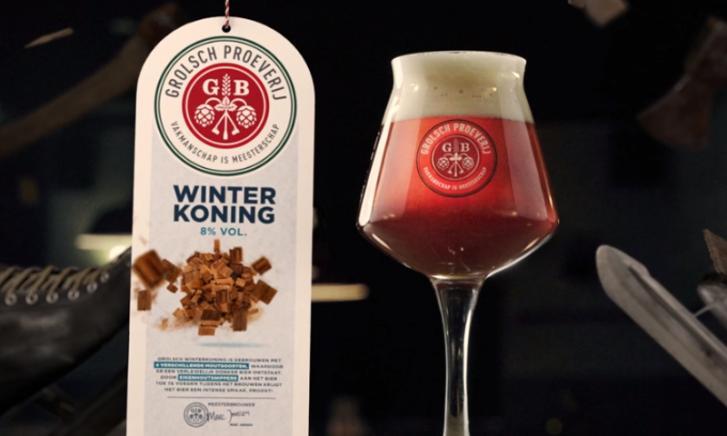 Grolsch Winterkoning uit de Grolsch Proefbrouwerij Grolsch Winterkoning uit de Grolsch Proefbrouwerij
