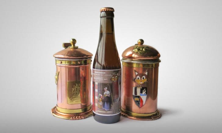 Koperen kat Gouden Eeuw bier Koperen kat Gouden Eeuw bier
