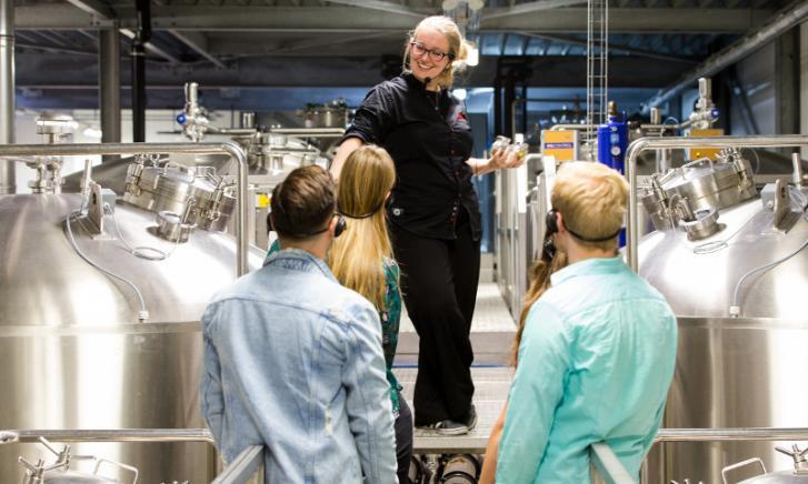 Rondleiding door een brouwerij Rondleiding door een brouwerij