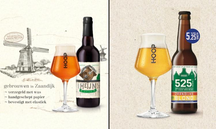 Jubileum bieren Zaandijk 525 jaar door Brouwerij Hoop
