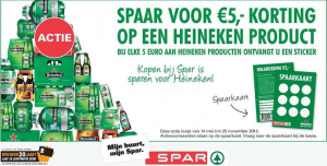 Spar en Heineken bundelen hun krachten