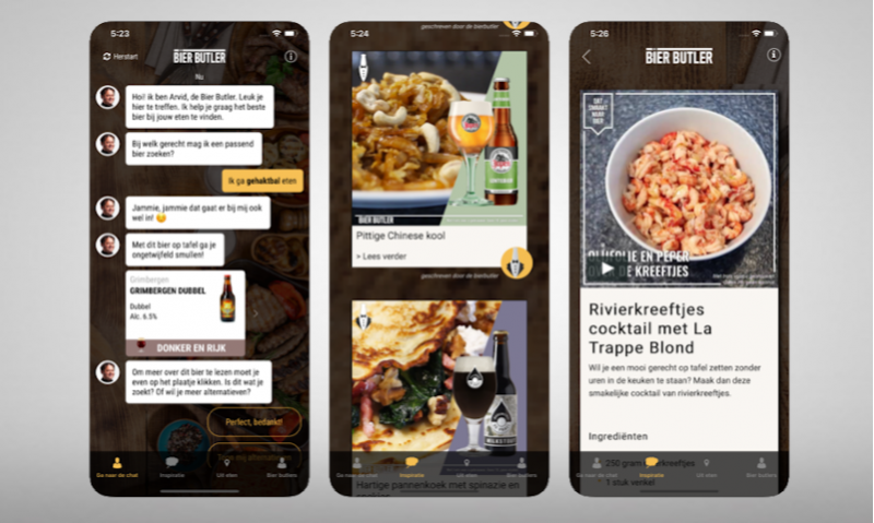 Nieuwe Bier Butler tool leert je bier met eten te combineren | biernet.nl