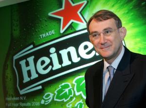 Salaris Heineken topman 10% omhoog