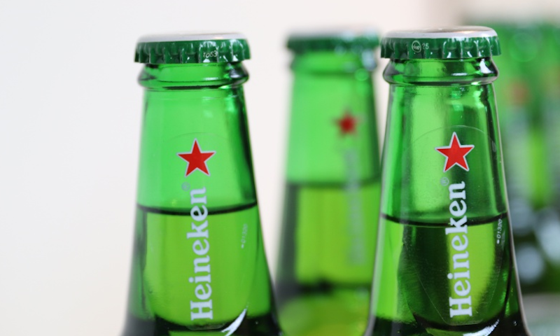 Heineken flesjes bovenkant