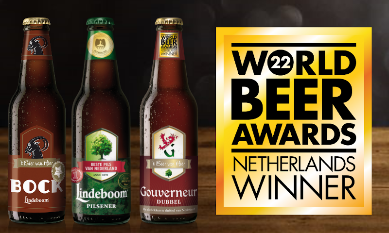 Lindeboom bieren in de prijzen tijdens World Beer Awards