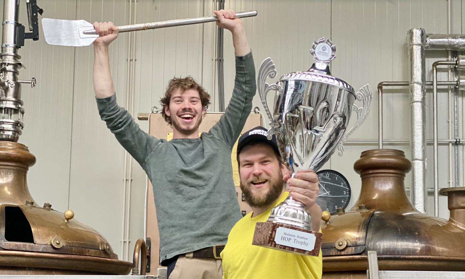 Rock City brouwers met de Hop Trophy