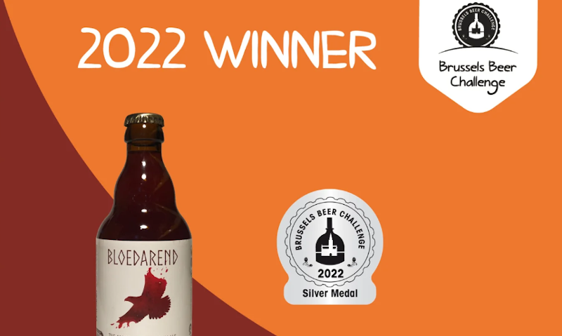Bloedarend bier wint zilver op bbc 2022