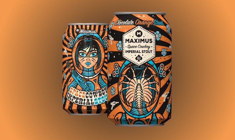 Maximus Chocolate Orange Stout blikjes