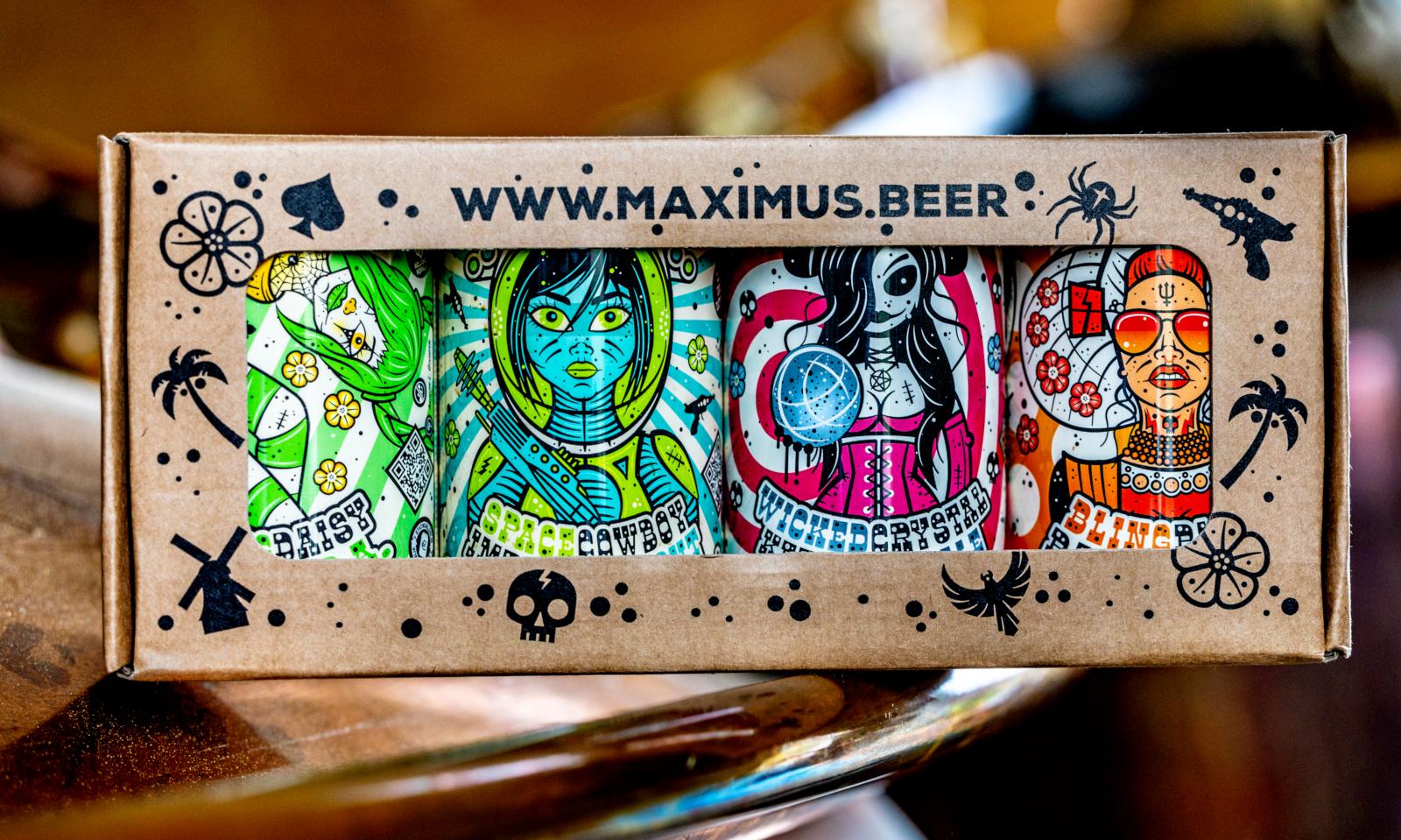 Circus Maximus geschenkverpakking met 4 bieren