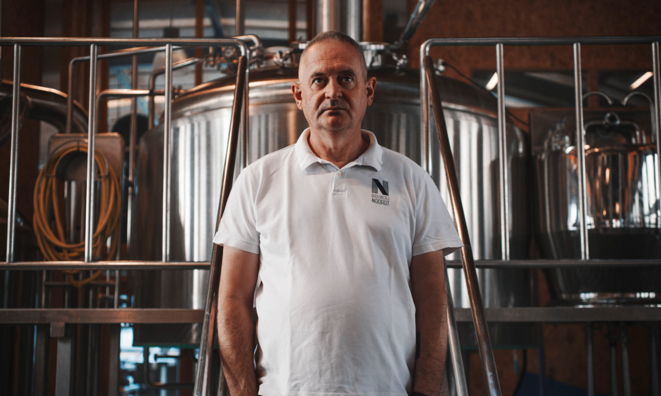 Peter Rouwen van Brouwerij Noordt