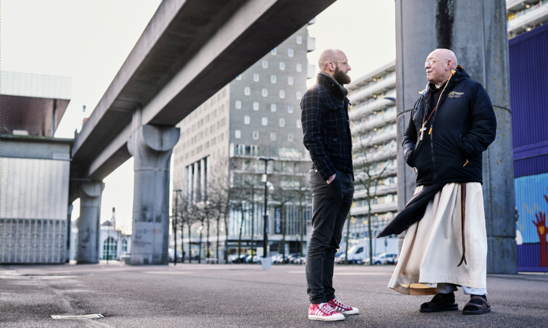 Broeder Johannes en Broeder Isaac in Amsterdam