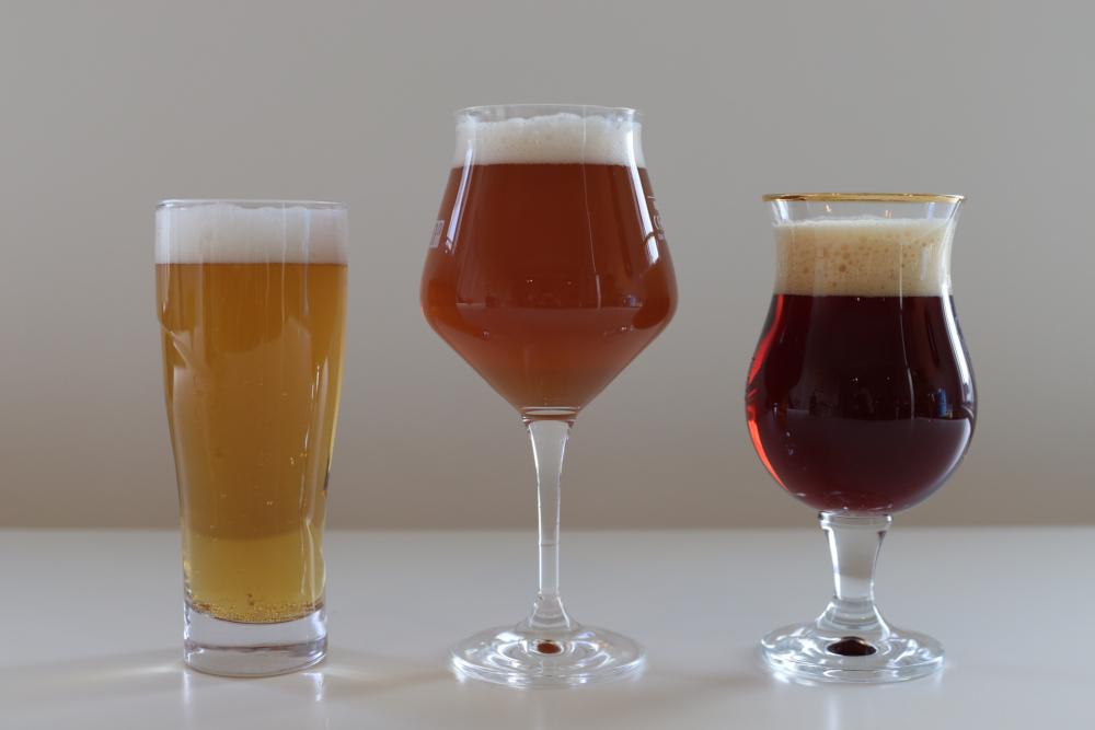 Verschillende biersoorten