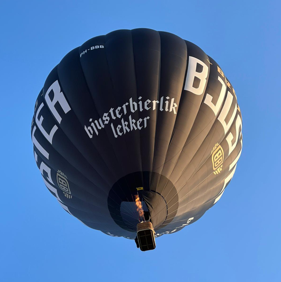 Bjusterbierlik lekker luchtballon