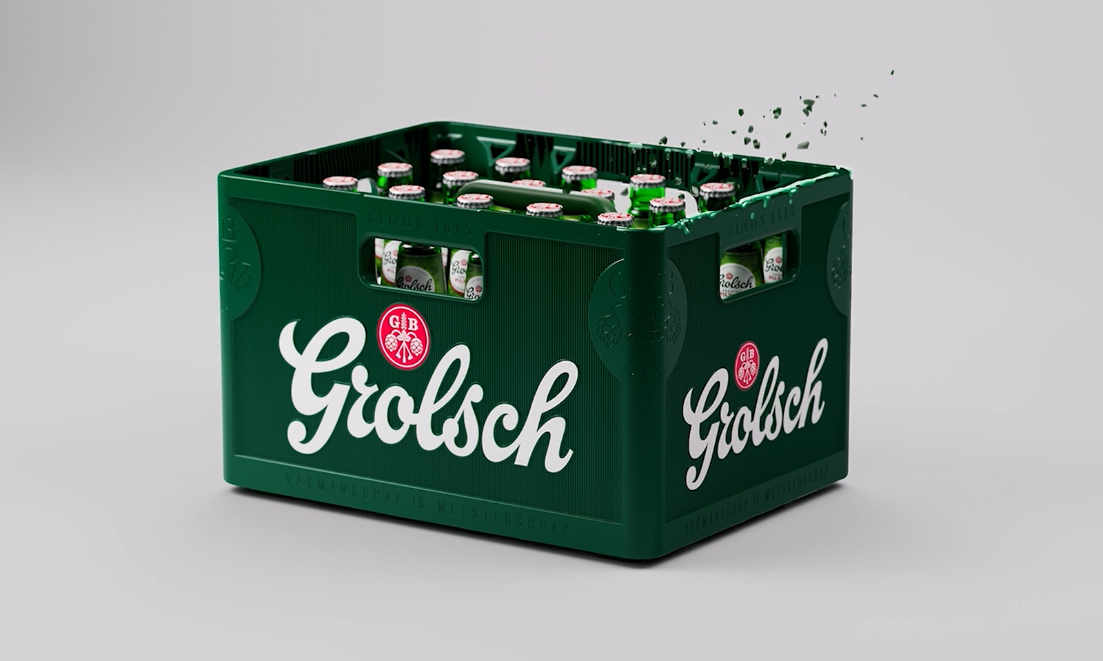 Nieuw grolsch krat