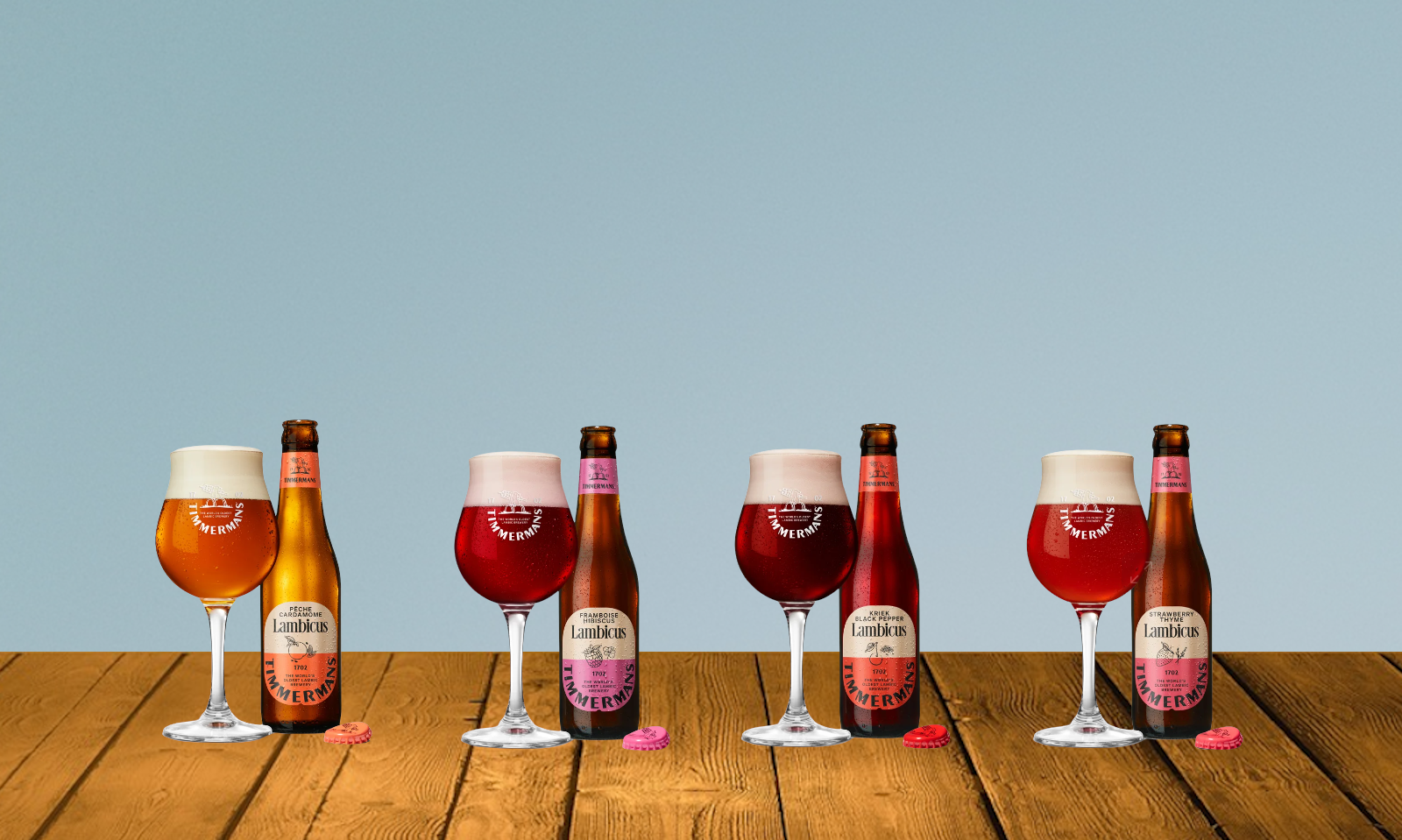 Nieuwe Timmermans fruit en specerij bieren