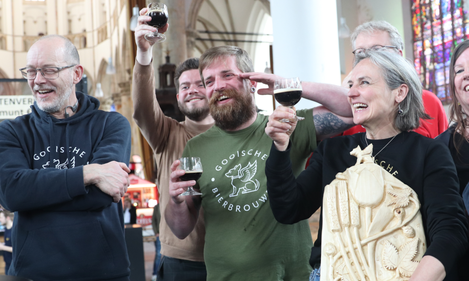Gooische brouwers zijn blij Gooische brouwers zijn blij